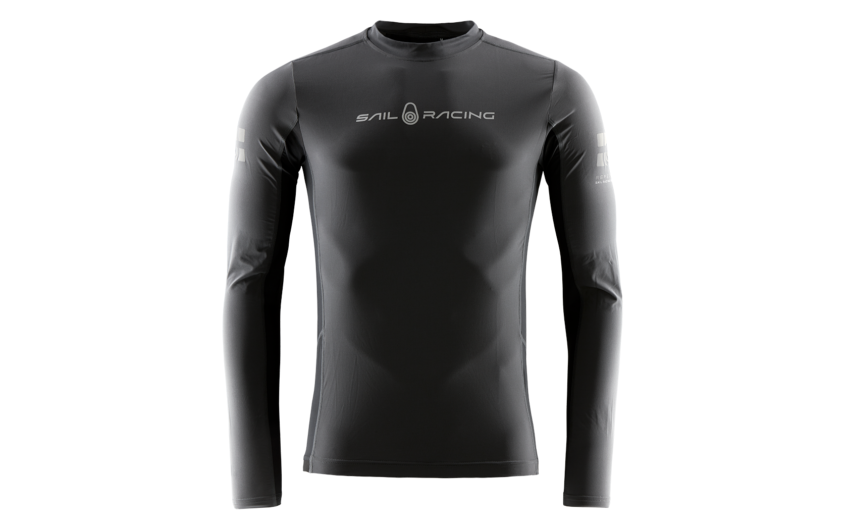 Reference Long Sleeve Rashguard - Graphite | Sail Racing Australia & NZ ...