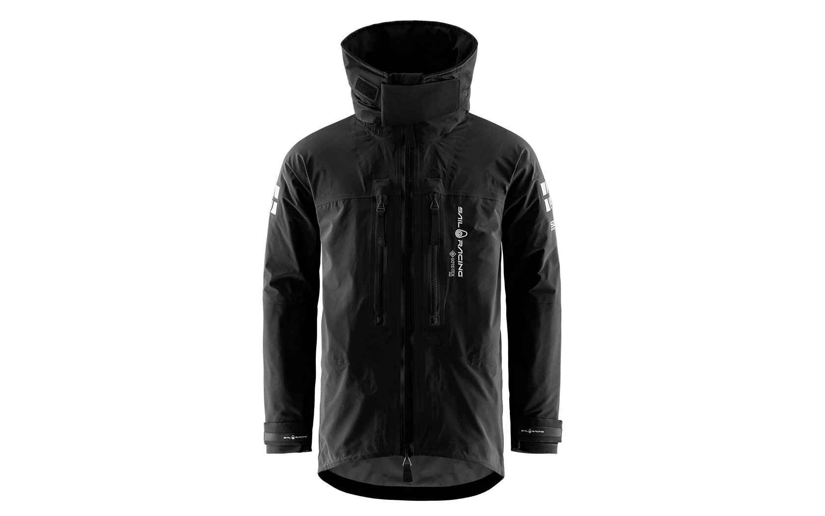 Sail racing pole top down parka carbon